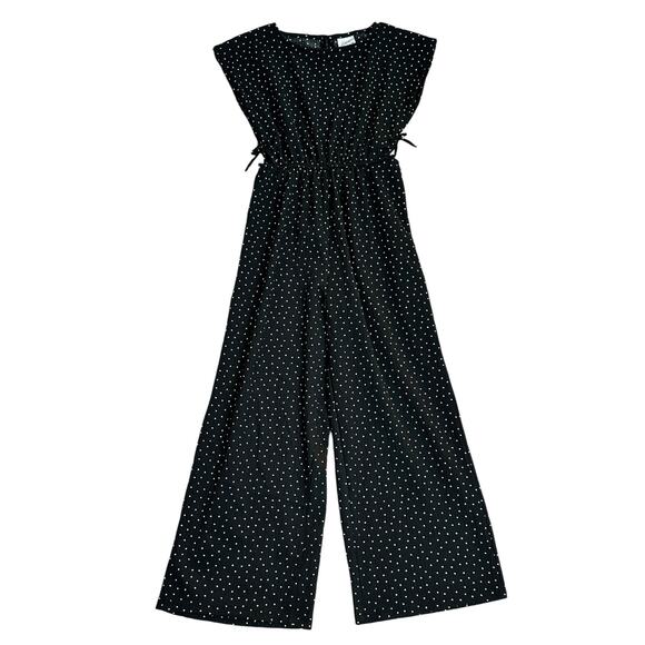 ZARA KIDS Girls Black Dot Romper 8 - Picture 1 of 4